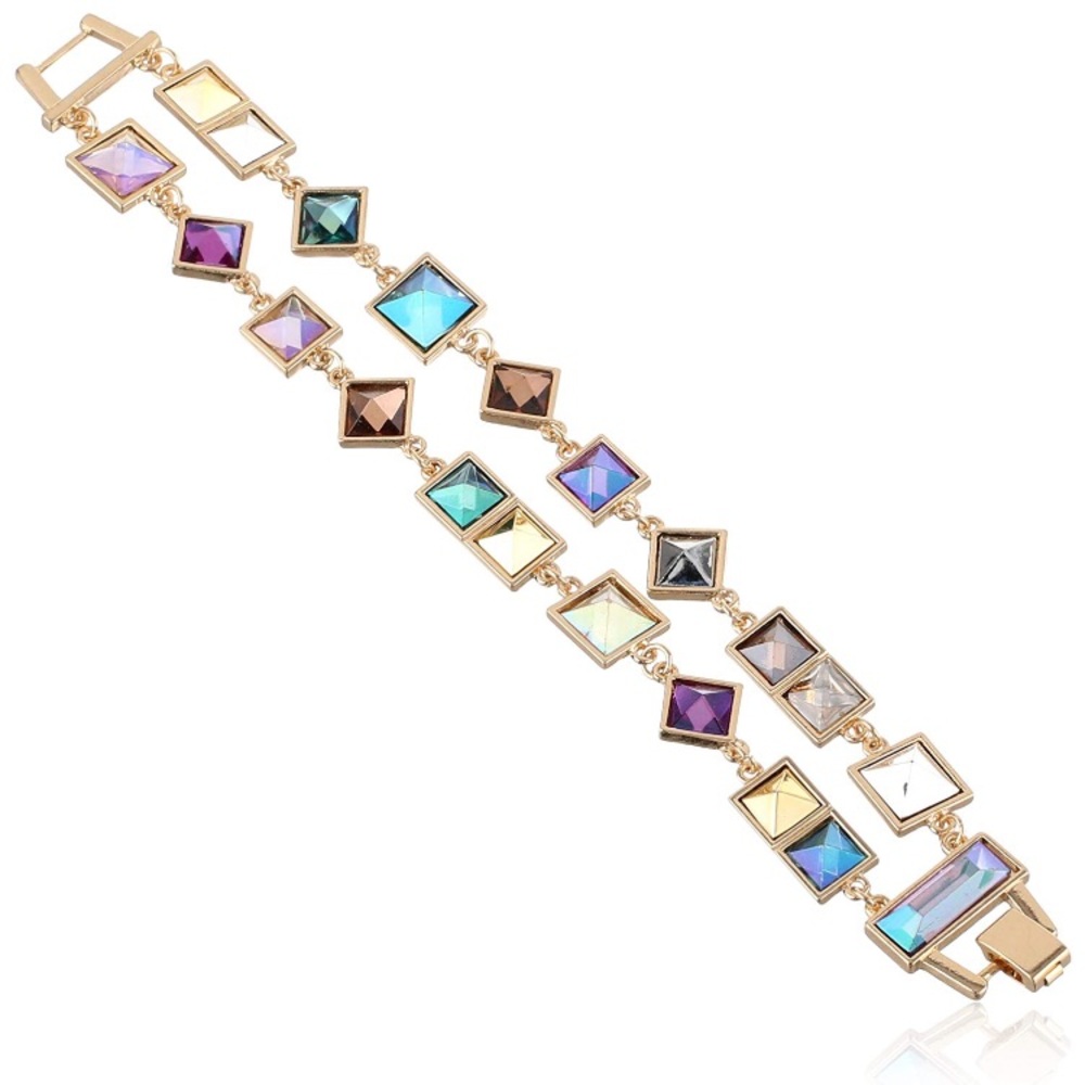 Kensie Naughty and Nice Pyramid Flex Bracelet - Picture 1 of 3